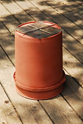 Checking the stick and fabric sizes